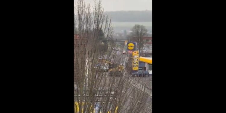 Dief in graafmachine gedood door politie in Duitsland