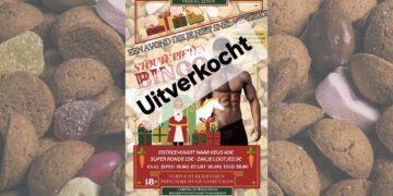 Stoute Pieten Bingo loopt uit de hand in Maarssen: strippers zwaaien met geslachtsdeel