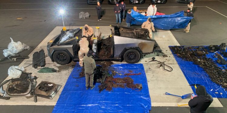 Zelfmoordaanslag bij Trump Hotel: FBI onthult waarheid achter Tesla-explosie