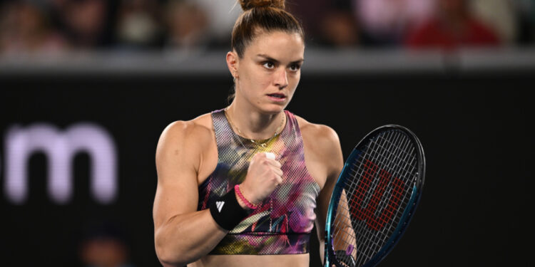 Regen vertraagt debuut Μαρία Σάκκαρη op Australian Open