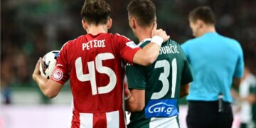 De derby van Athene: kanaal en tijd van de voetbalwedstrijd.