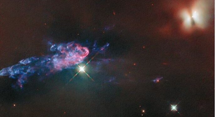 Hubble onthult pasgeboren sterren in nabije sterrenfabriek