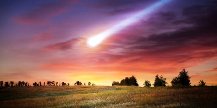 Klei-asteroïde kansen op aarde.