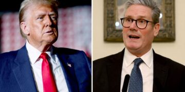 Trump en Starmer plannen ontmoeting in nabije toekomst