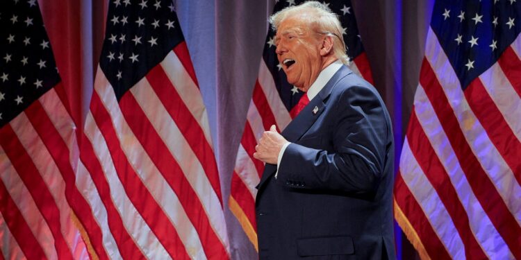 Trump wil Canada annexeren: kaart toont land als Amerikaanse staat.