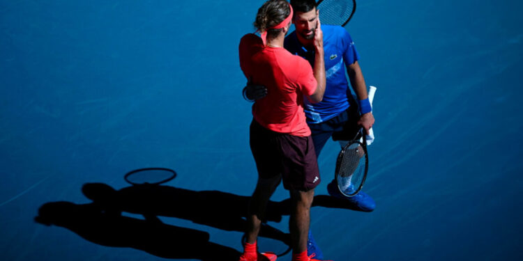 Zverev bereikt finale na opgave Djokovic in Australian Open