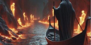 Charon, de psychedelische bootman van de onderwereld.