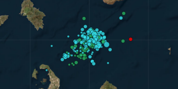 Aardbeving onthult onbekende fouten op Santorini en Amorgos