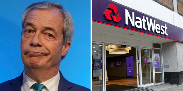Farage onderzoekt beschuldiging van crimineel gedrag na debanking door NatWest.