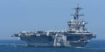 Tweede Amerikaanse vliegdekschip in het Midden-Oosten gearriveerd