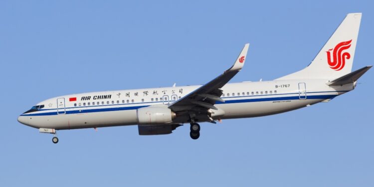 China beveelt Beijing Airlines om Boeing bonnen op te schorten
