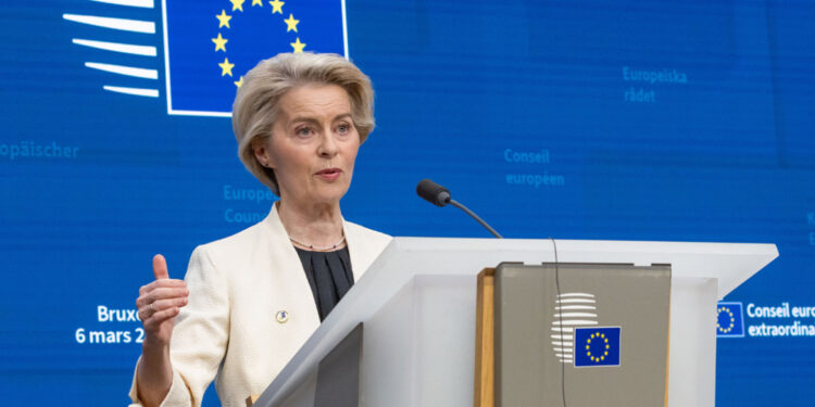 Ursula von der Leyen stabiliseert “bevriezing” van Trump-taken.