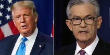 Trump belooft te vertrekken uit de Fed op vraag van Powell