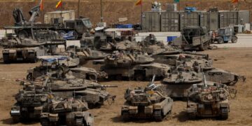 Gaza analyseert Gideons strijdwagens.