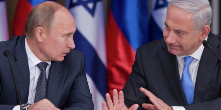 Poetin en Netanyahu bespreken Midden-Oosten en bilaterale relaties