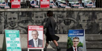 Arbeid neemt leiding in Australische verkiezingen