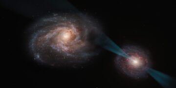 Epische galactische strijd ontdekt door astronomen in universum’s diepten