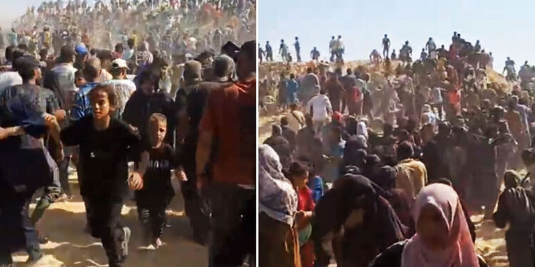 Chaos bij hulpdistributiecentrum Gaza: schieten op menigte Palestijnen
