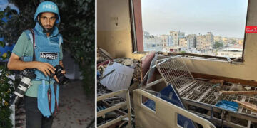 Twee doden bij Israëlische aanval op Gaza-ziekenhuis met journalist slachtoffer