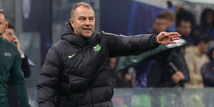 Flick teleurgesteld na uitschakeling Barcelona: “Scheidsrechter koos voor Inter”