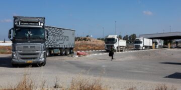 Israël stuurt 83 humanitaire vrachtwagens naar Gaza