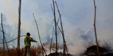 Vurige strijd langs de rand van Jeruzalem
