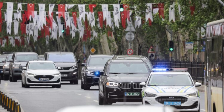 De Boeddhistische trommel in de stad