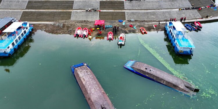 Dramatisch ongeluk op toeristische boten in China: 9 doden, 70 gewonden
