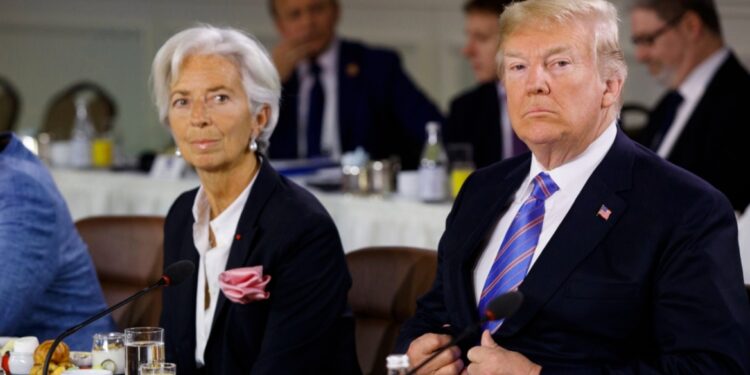 Lagarde bekritiseert Trumps uitspraken over EU: “Vreselijke fraseologie”