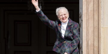 Koningin Margarita van Denemarken met verkoudheid in het ziekenhuis