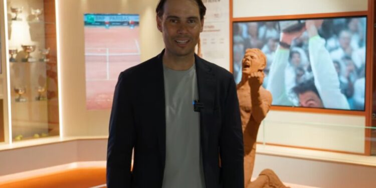 Rafael Nadal opent Roland Garros-vleugel in zijn museum op Mallorca