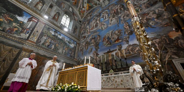 Symboliek in de Sixtijnse hoed van Paus Leo
