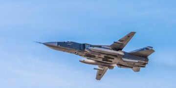 Nederlandse luchtmacht onderschept Russisch gevechtsvliegtuig SU-24