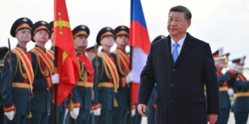 Xi Jinping steunt Poetin tijdens “Victory Day” in Moskou