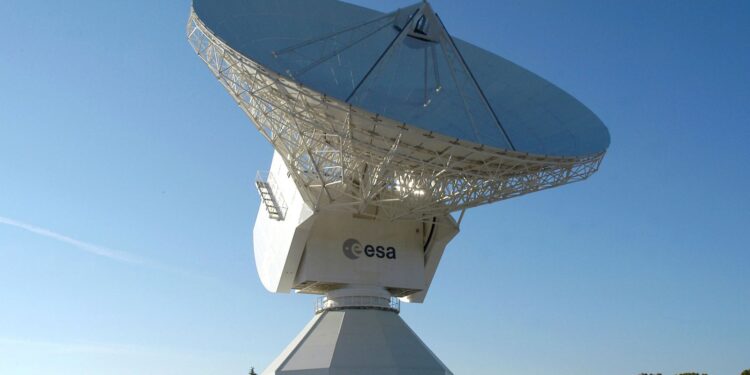 De Blauwe Donau reist door de ruimte