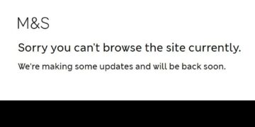 M&S website plat na ransomware aanval met financiële gevolgen.