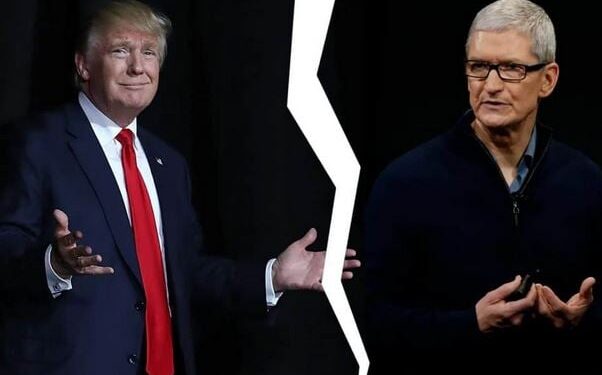 Trump tikt Apple-topman op vingers voor productie iPhones