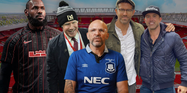 Investeringen van Amerikaanse sterren in Engels voetbal: van LeBron James tot Ryan Reynolds.