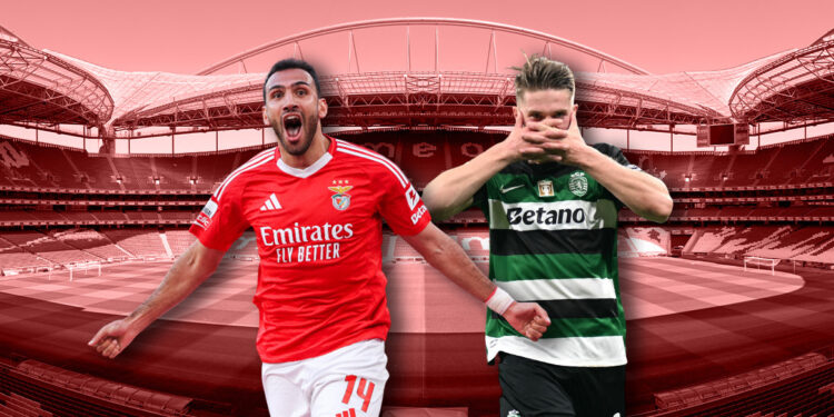 Spannend duel tussen Benfica en Sporting eindigt in 0-1 voor de “aasgieren”.