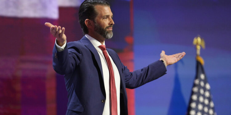 Toekomstige presidentskandidaat: Donald Trump Junior