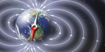 Het magnetische veld van de aarde en zuurstof: een perfecte combinatie