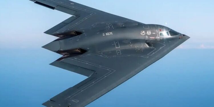 Verhuizen naar Guam voor Bunker Buster Bombers met draagvermogen