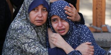 Tientallen Palestijnen gedood en gewond bij Israëlische brand in Gaza.