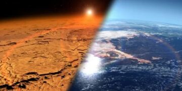 De vernietigende kracht van de zon op Mars’ sfeer.