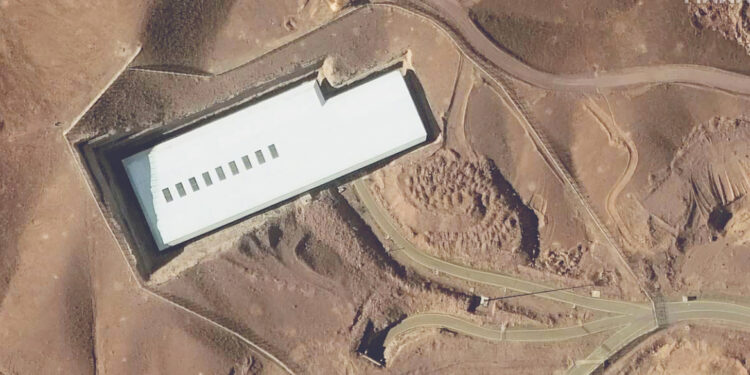 Geheime nucleaire LED-map Israël voor aanval op Iran