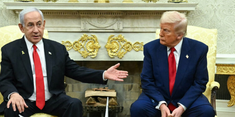 Netanyahu’s “Victory Party” bij Trump in Witte Huis tegen Iran