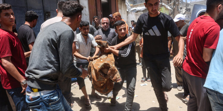 Drie doden en veel gewonden na IDF-aanval in Zuid-Gaza.