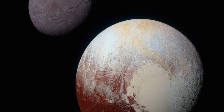 Mysterieuze mist op Pluto trekt satelliet aan