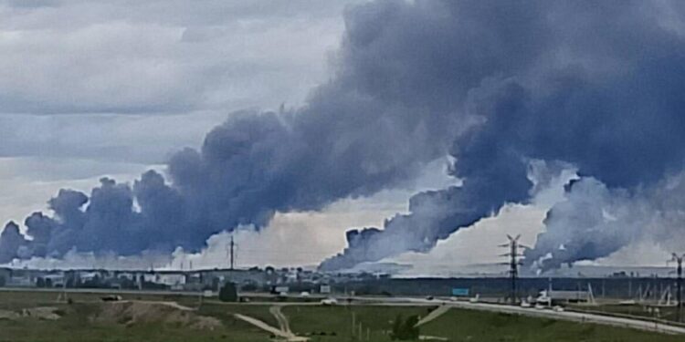 Russische vliegtuigen verwoest in Oekraïense operatie ‘Spider Web’