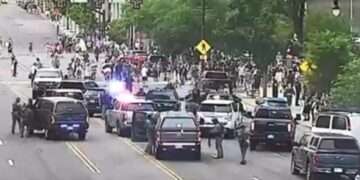 Mobilisatie van Trump ernstig gewond in de VS